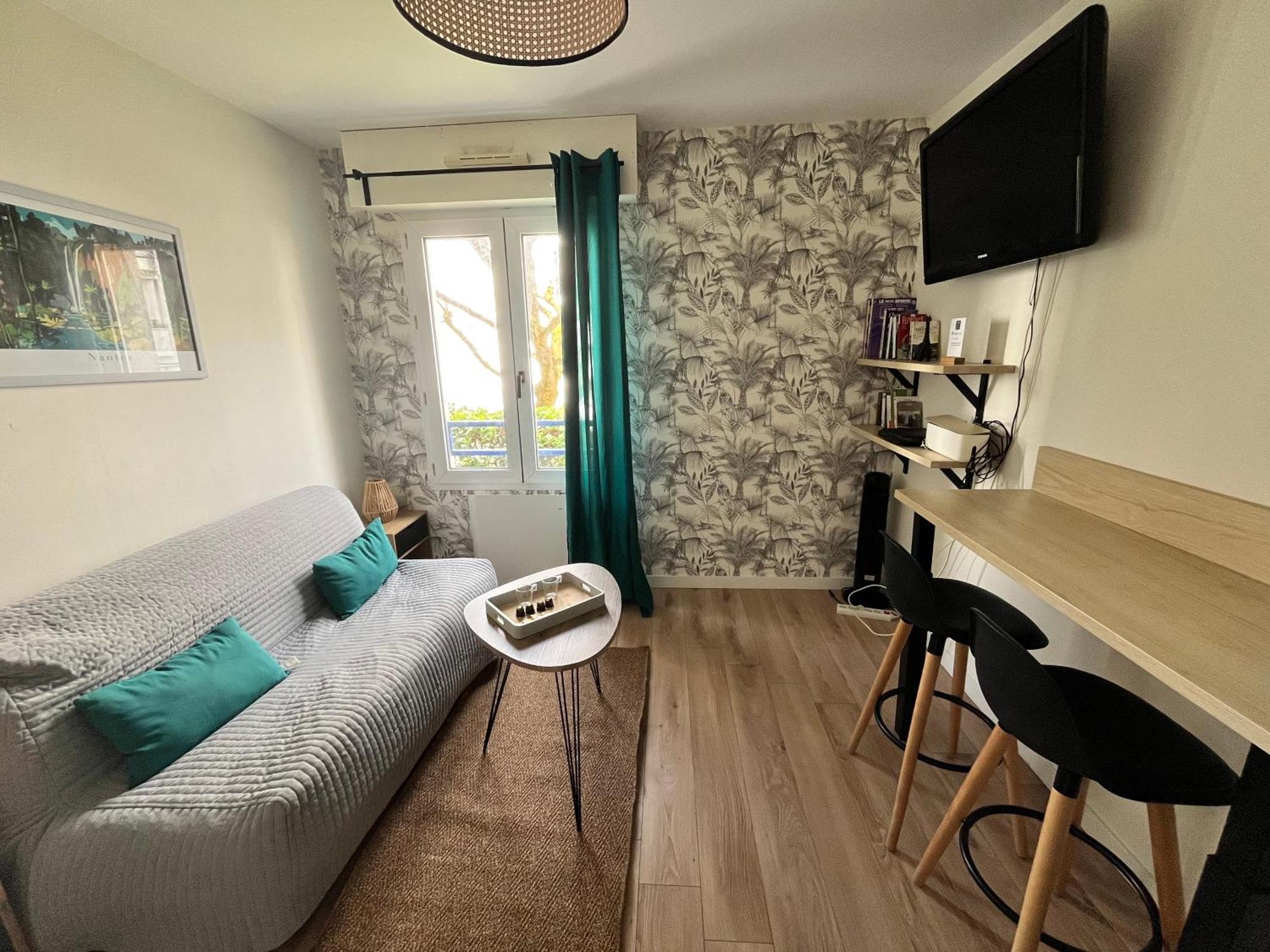 Agreable Studio Calme - Proche Tramway Et Centre Nantes Ngoại thất bức ảnh