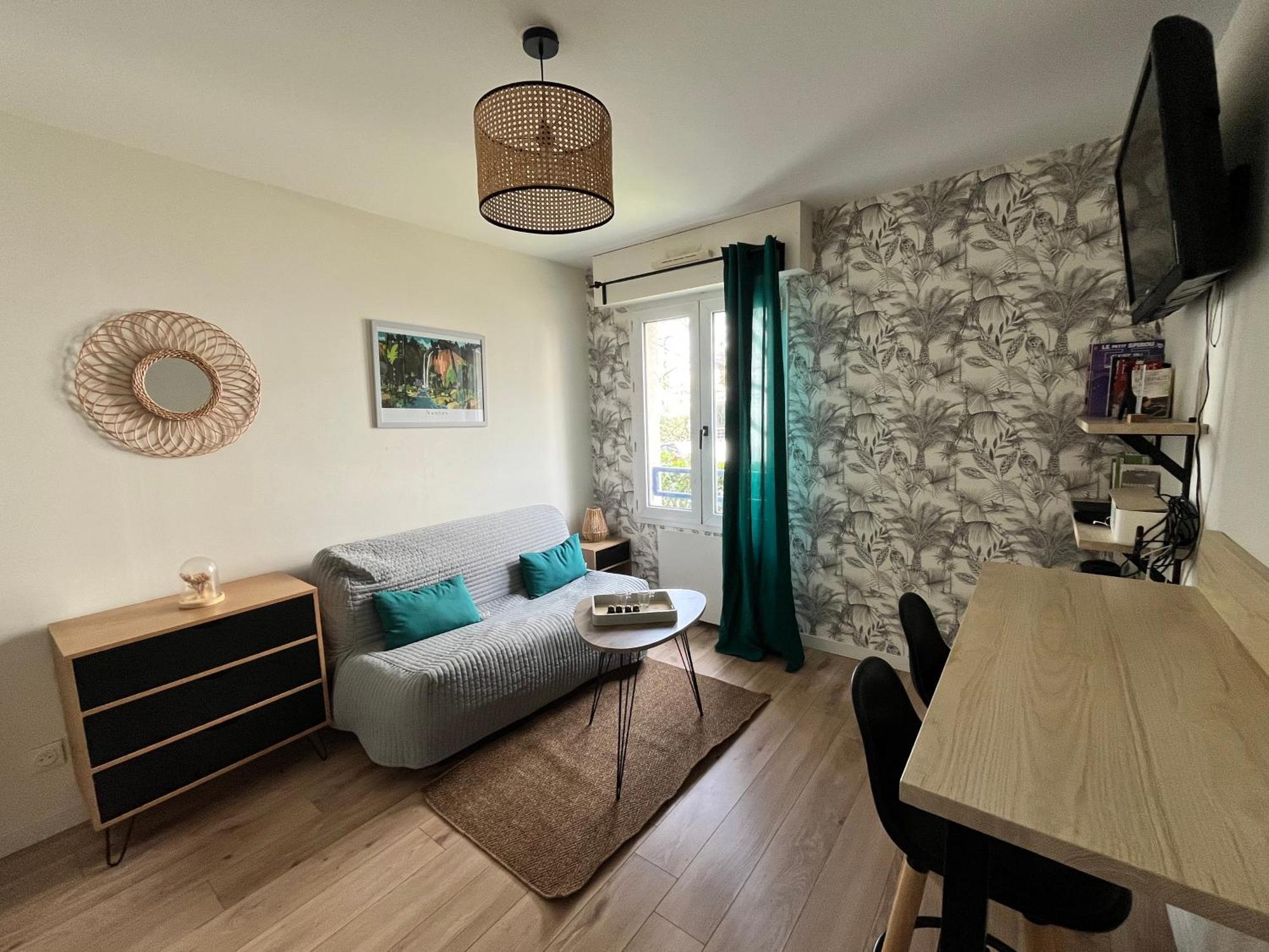 Agreable Studio Calme - Proche Tramway Et Centre Nantes Ngoại thất bức ảnh